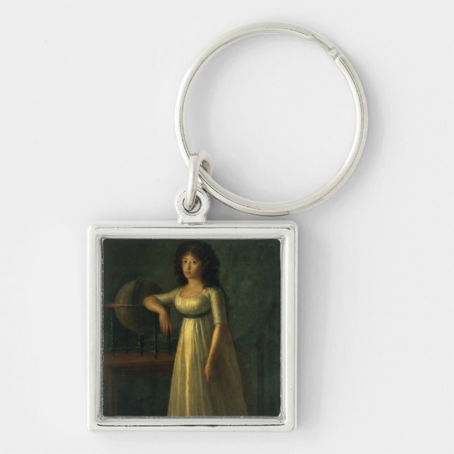 Donna Joaquina Tellez-Giron, daughter of the Duke Keychain (Front)
