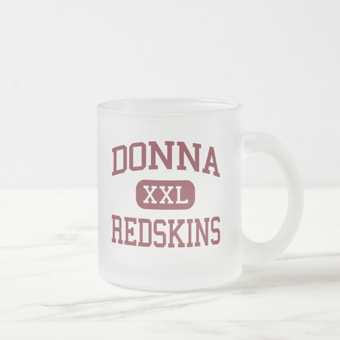 Donna   Redskins   Donna High School   Donna Texas Mug