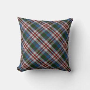 Donnachaidh (Robertson) Dress Hunting tartan Throw Pillow