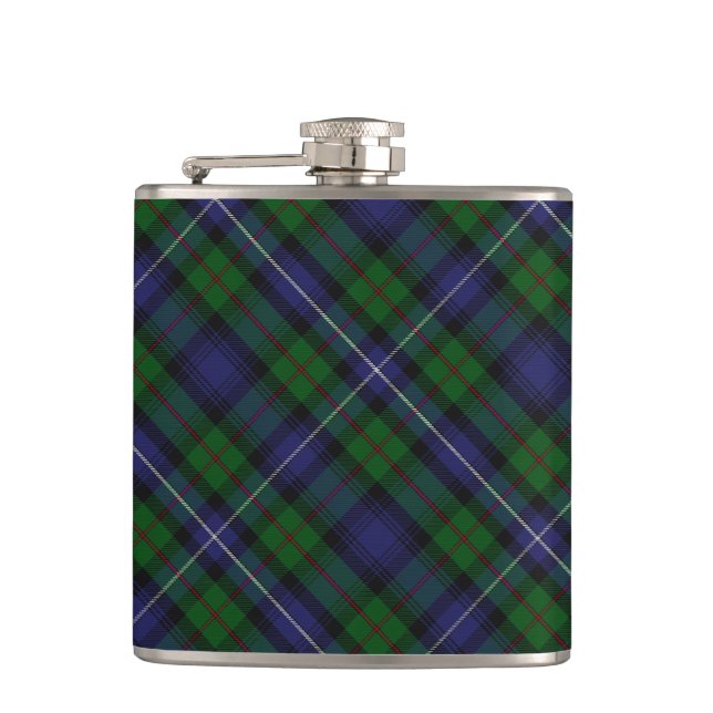 Donnachaidh (Robertson) Hunting tartan Flask (Front)
