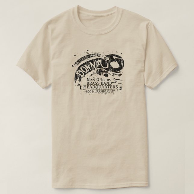 Donna's New Orleans Brass Band Headquarters T-Shirt (Design Front)