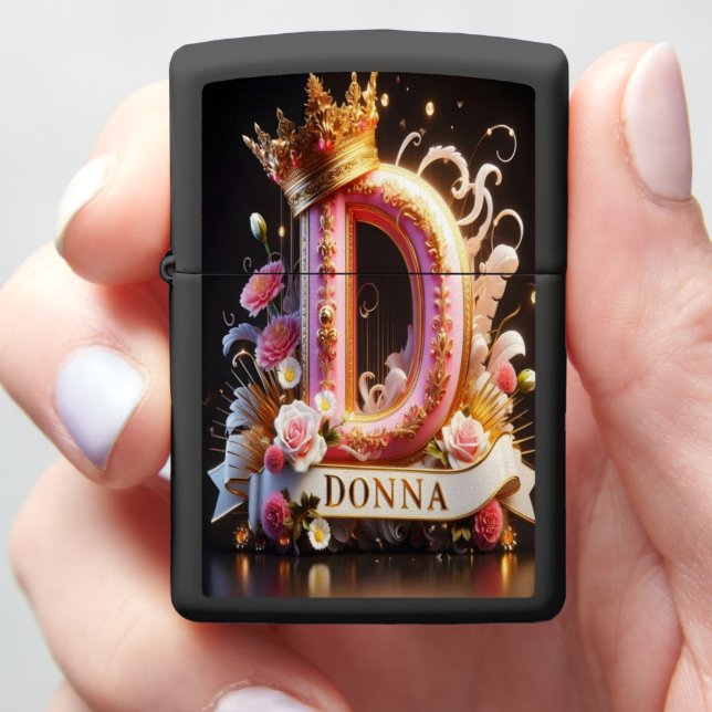 Donna's Regal D Zippo Lighter (In Hand)