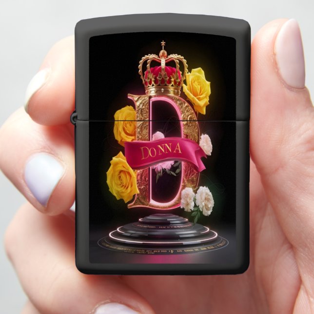 Donna's Royal D Zippo Lighter (In Hand)