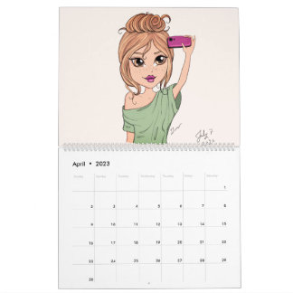 Donna's Whimsical Art II Calendar