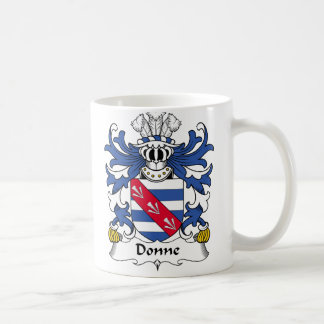 Donne Family Crest Coffee Mug