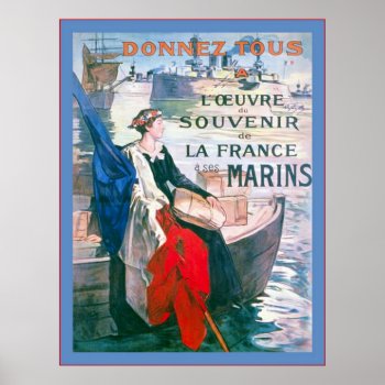 Donnez Tous à L'oeuvre Du Souvenir Poster by VintageFactory at Zazzle