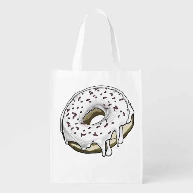 Donnut Grocery Bag (Front)