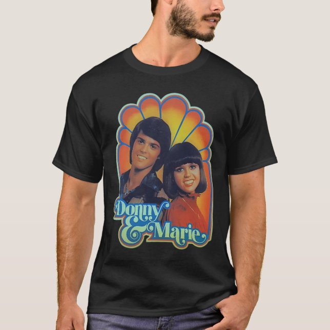 Donny And Marie   T-Shirt (Front)