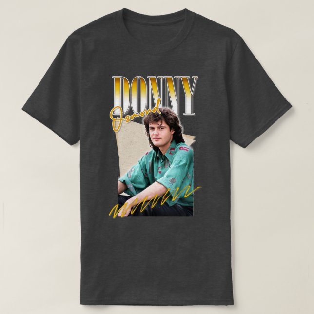 Donny Osmond Retro Aesthetic Fan Design T-Shirt (Design Front)