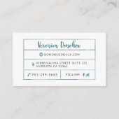 Donohoe Business Card (Back)