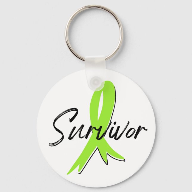 Donor Awareness Hero Support Thankful Unisex  Keychain (Front)