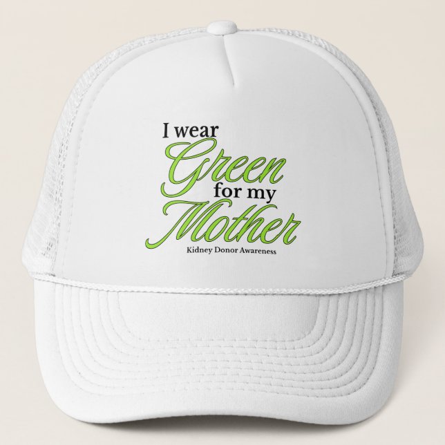 Donor Awareness Hero Support Thankful Unisex  Trucker Hat (Front)