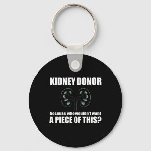 Donor Who Wouldn't Want A Piece Of This Organ Meme Keychain
