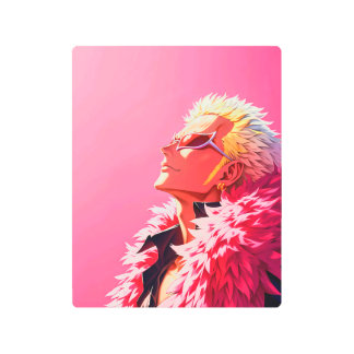 Donquixote Doflamingo Heavenly Yaksha Metal Print