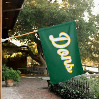 Dons Script Logo House Flag