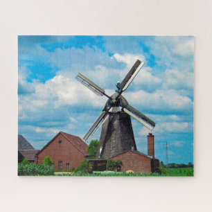 Donsbrüggen Germany Windmill. Jigsaw Puzzle