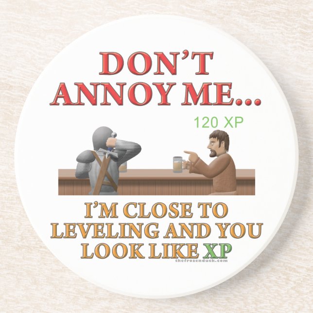 Don't Annoy Me Drink Coaster (Front)