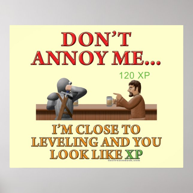 Don't Annoy Me Poster (Front)