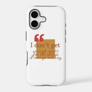Don't Argue With Me, I'm Always Right Funny Quote iPhone 17 Case