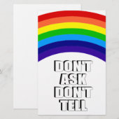 Don't Ask Don't Tell (Front/Back)