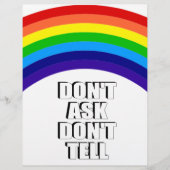 Don't Ask Don't Tell (Front)