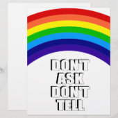 Don't Ask Don't Tell (Front/Back)