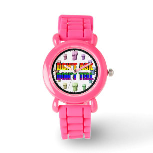 Don't Ask Don't Tell Time Piece Watch