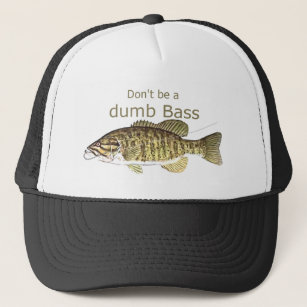 Don’t Be A Dumb Bass, Funny Fish Pun Outdoors Fishing Meme