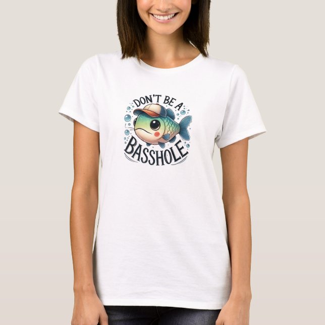 Don't be a fish moody fish T-Shirt (Front)
