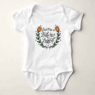 Motivational Quotes Baby Clothes & Shoes