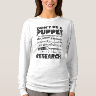 Don't be a Puppet - Women's Long-Sleeve Shirt