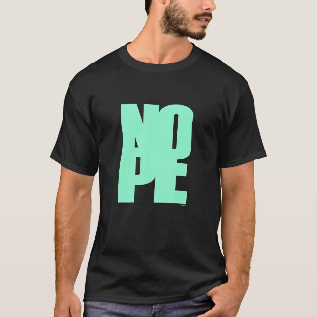 Don't Be A Yes Person Just Say No Sometimes 70 T-Shirt (Front)