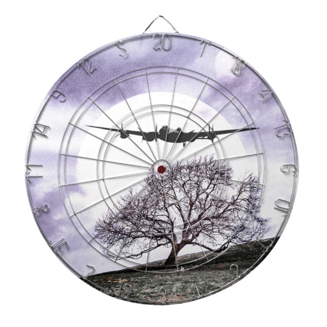 Don't Be Afraid To Imagine Dart Board (Front)