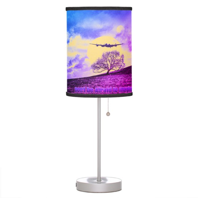Don't Be Afraid To Imagine Table Lamp (Left)