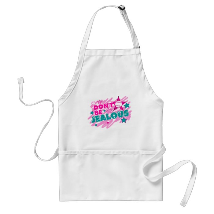 Don't Be Jealous   Softball Apron