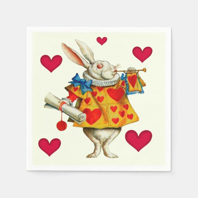 Don't Be Late! Paper Napkins (Front)