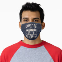 Bass Fishing Pattern Photography Mens Face Mask, Zazzle