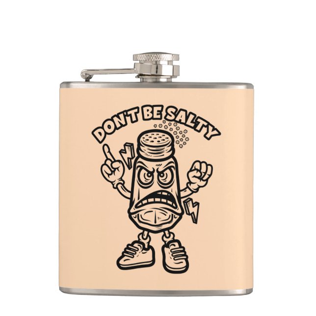 Don't Be Salty Flask (Front)