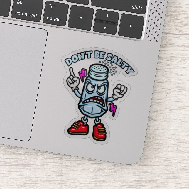 Don't Be Salty Sticker (Detail)