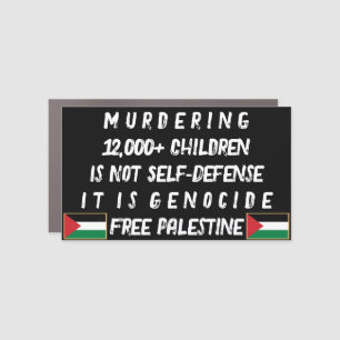 Don't Be Silent Car Magnet