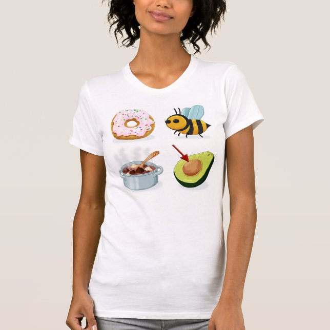 Don't Be Stupid Rebus (Front) T-Shirt (Front)