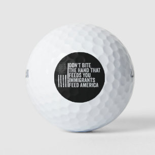 Don't Bite the Hand That Feeds You American Golf Balls