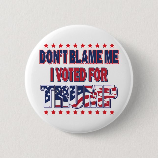 Don't-Blame-Me Button (Front)