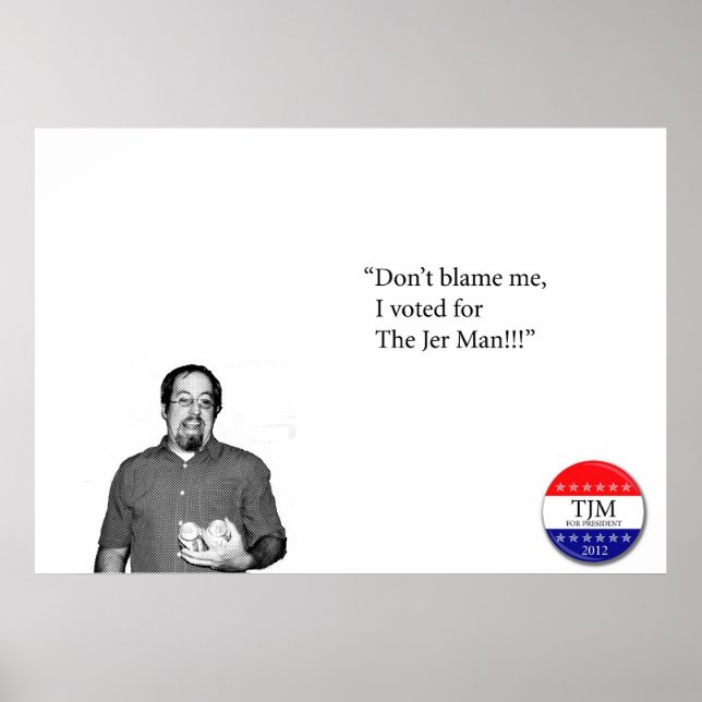 Don't Blame Me Poster (Front)