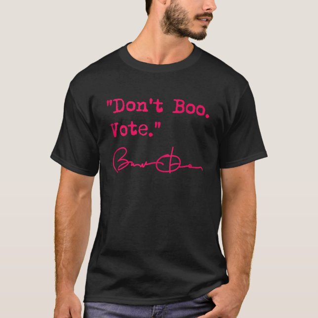 Dont Boo Vote Barack Obama hot pink Tank Top (Front)