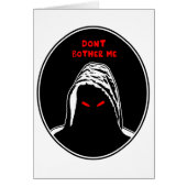Dont bother me concept illustration (Front)