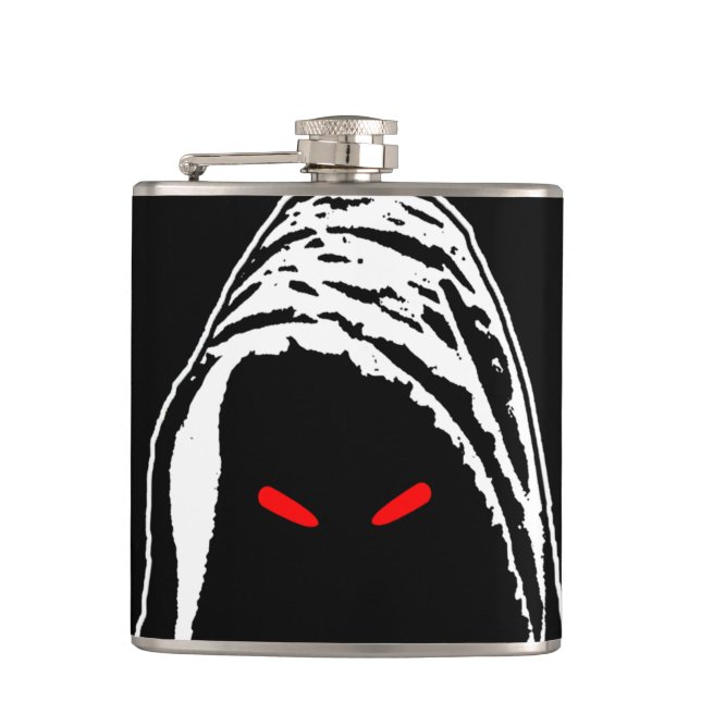 Dont bother me concept illustration flask (Front)