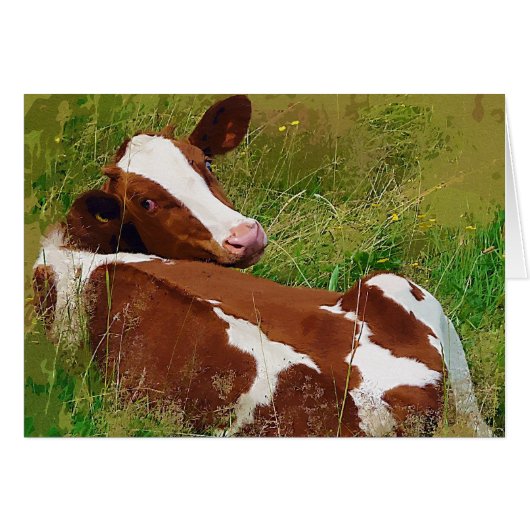 Don't Bother Me Cow Cards (Front Horizontal)