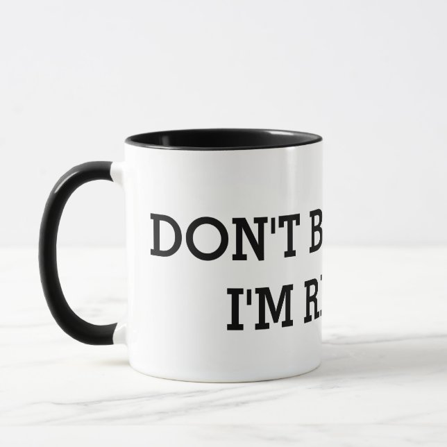 DON'T BOTHER ME I'M READING MUG (Left)