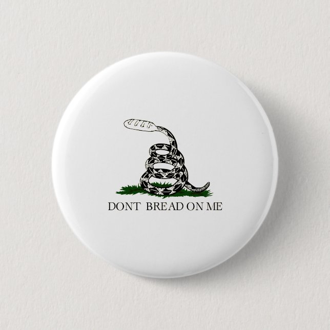 Dont Bread On Me  Button (Front)